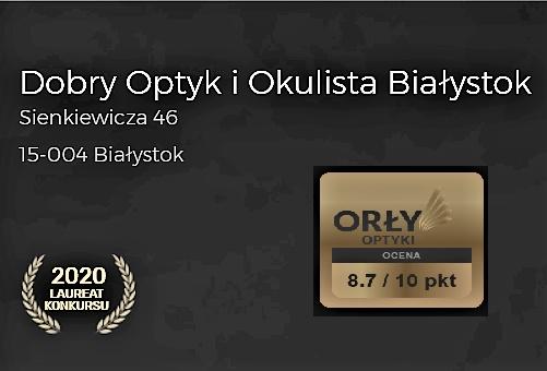 Dobry Optyk i Okulista Białystok - Orły Optyki