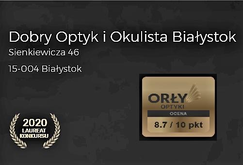 Dobry Optyk i Okulista Białystok - Orły Optyki